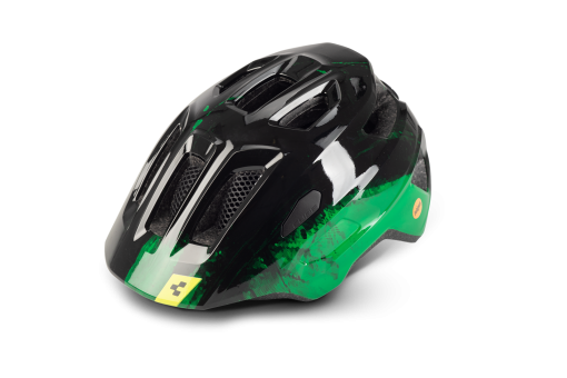Cube Helmet Talok black:green - 1