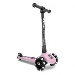 velosipēdi Scoot and Ride Highwaykick 3 LED / Rose pink
