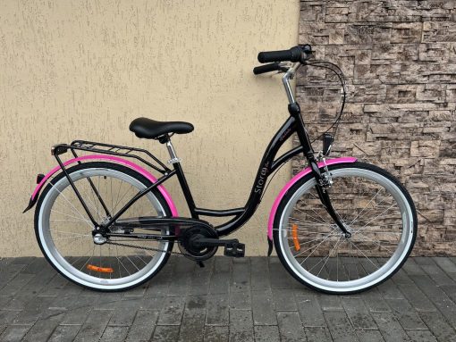 Stockholm 3s 26 S black:pink - 1