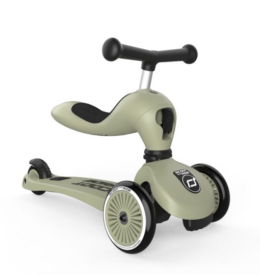 Scoot and Ride Highwaykick 1 Olive - 1