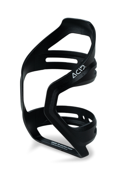 ACID BOTTLE CAGE UNIVERSAL black + white logo - 1 ACID BOTTLE CAGE UNIVERSAL black + white logo - 1